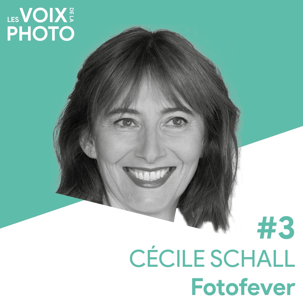 Portrait de Cécile Schall, invitée du podcast Les Voix de la Photo