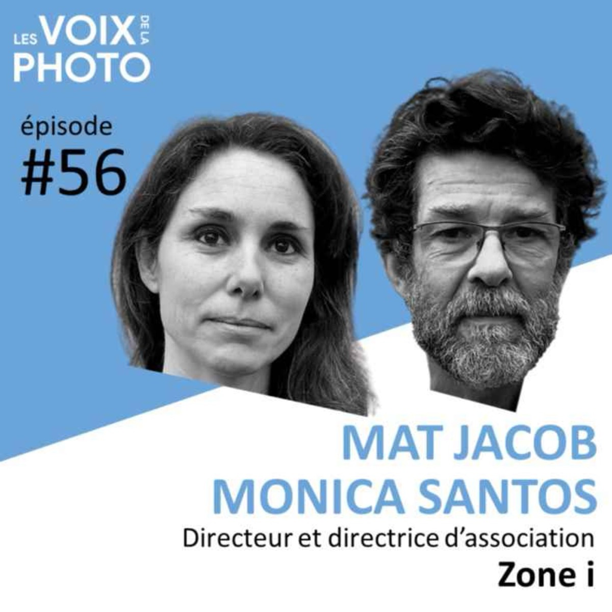 #56 Mat Jacob & Monica Santos (Zone i), podcast Les Voix de la Photo