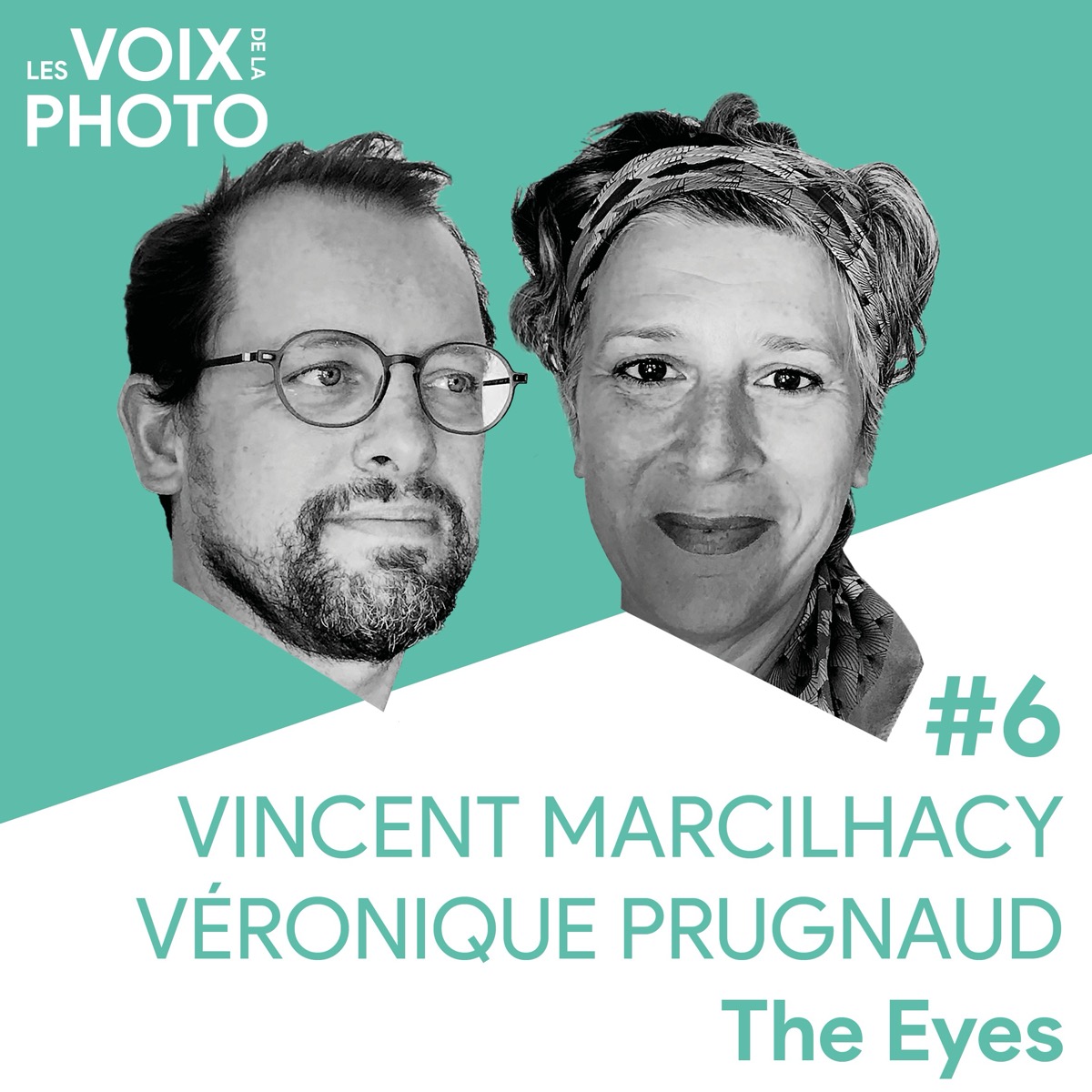 Portrait de Vincent Marcilhacy et Véronique Prugnaud, invités du podcast Les Voix de la Photo pour parler de la revue The Eyes.