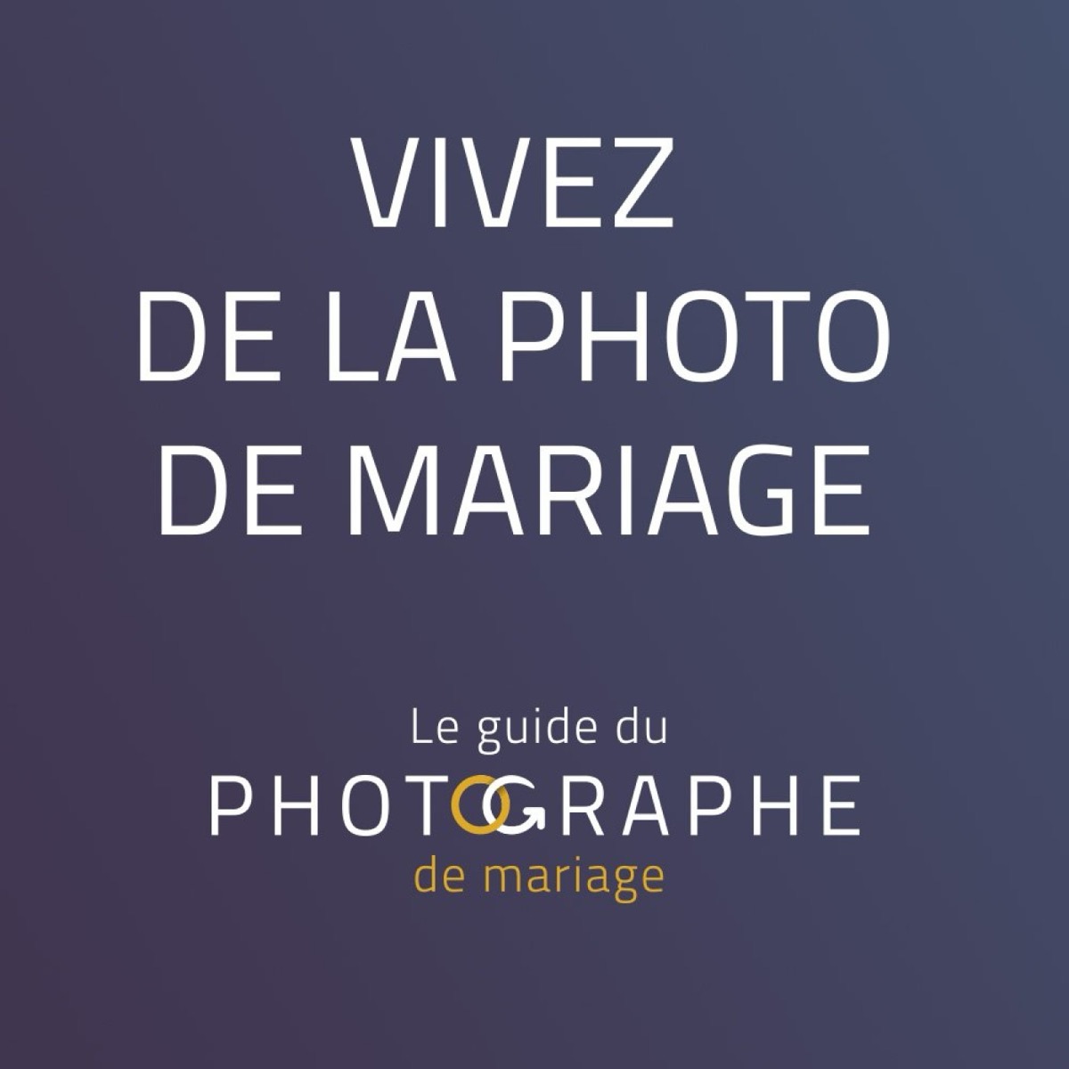 Portrait de Sébastien Roignant, animateur du podcast Le Guide du Photographe de Mariage