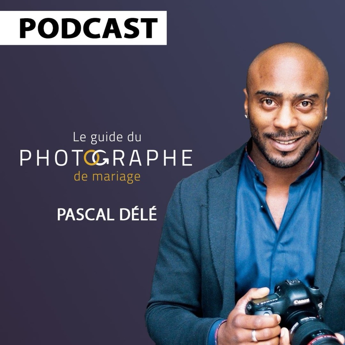 Portrait de Pascal Délé, vidéaste de mariage invité du podcast Le Guide du Photographe de Mariage