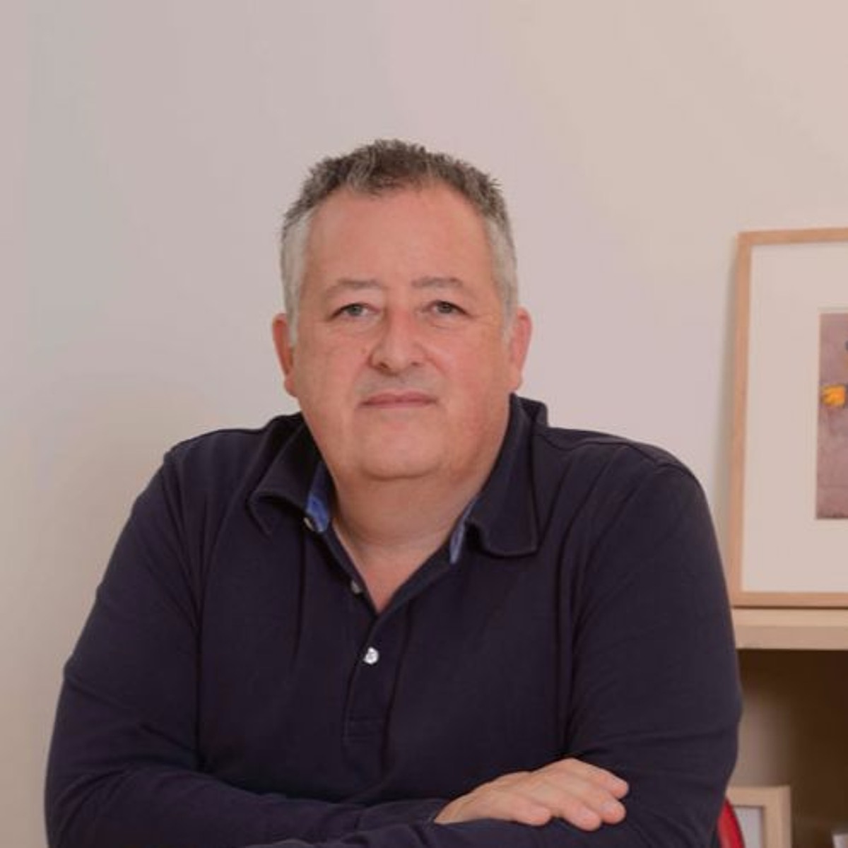 Portrait de Stéphane Corréard, invité du podcast 9 Lives Magazine pour parler de la foire d'art Galeristes.