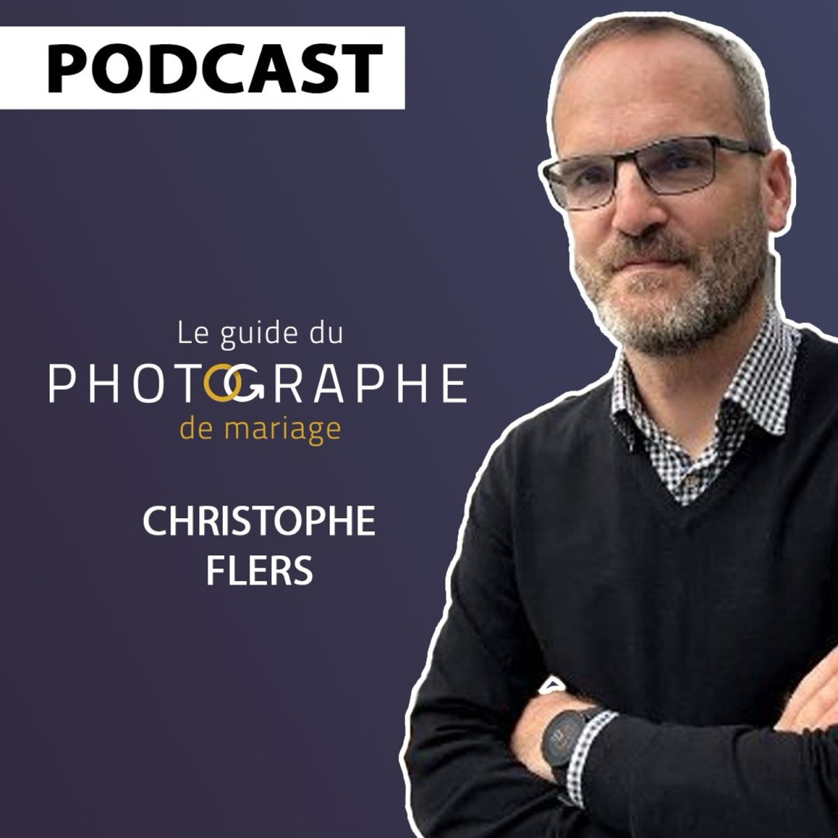 Portrait de Christophe Flers, photographe auteur du livre Vivre de la photo de mariage