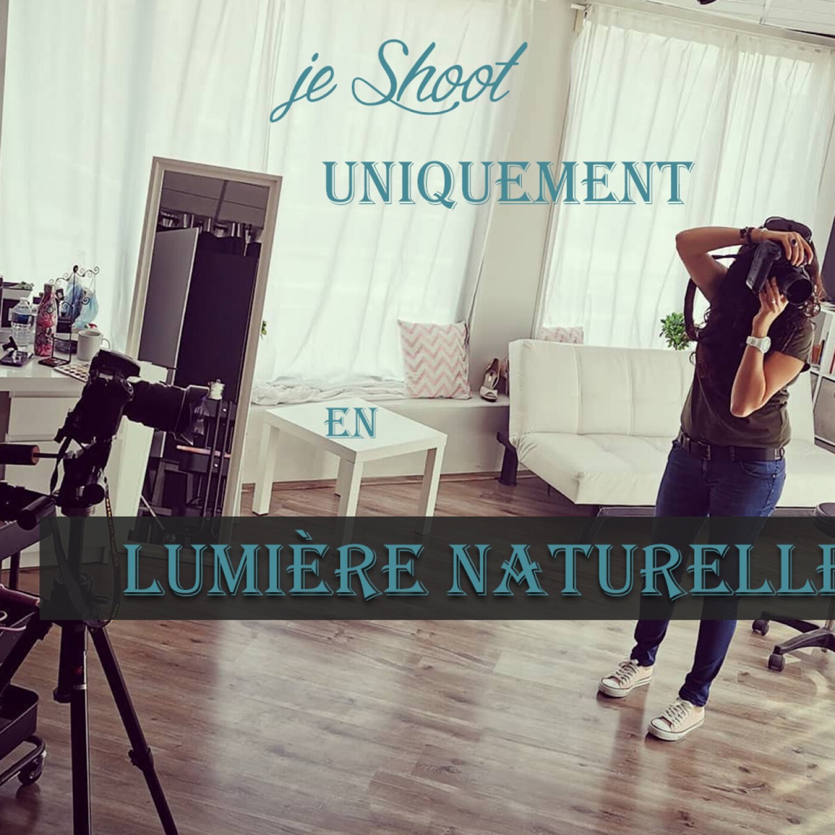 Pourquoi je shoot UNIQUEMENT en Lumière NATURELLE dans mon STUDIO de Portrait de Femmes | PODCAST #28