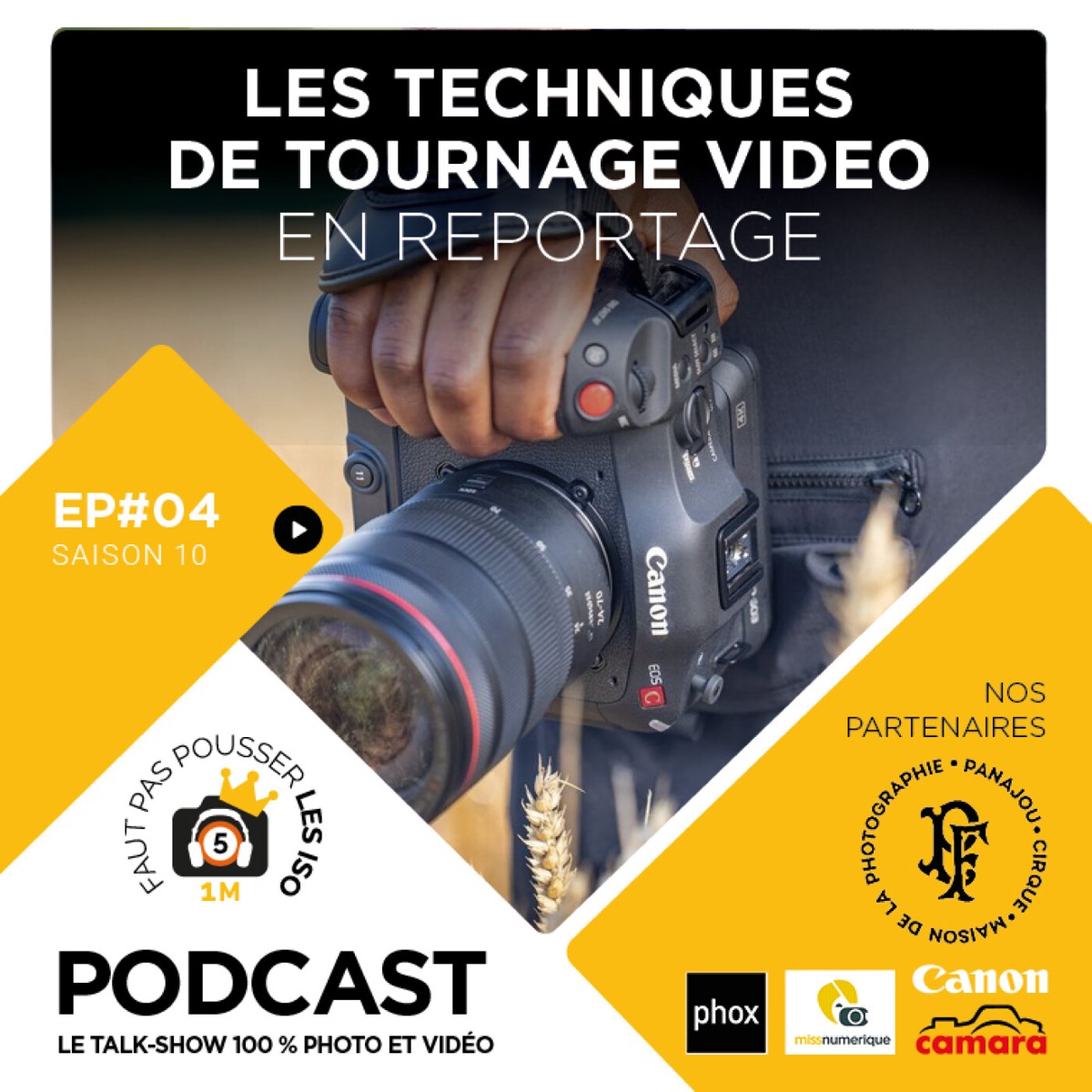 S1004 - MASTERCLASS : LES TECHNIQUES DE TOURNAGE VIDEÌO EN REPORTAGE