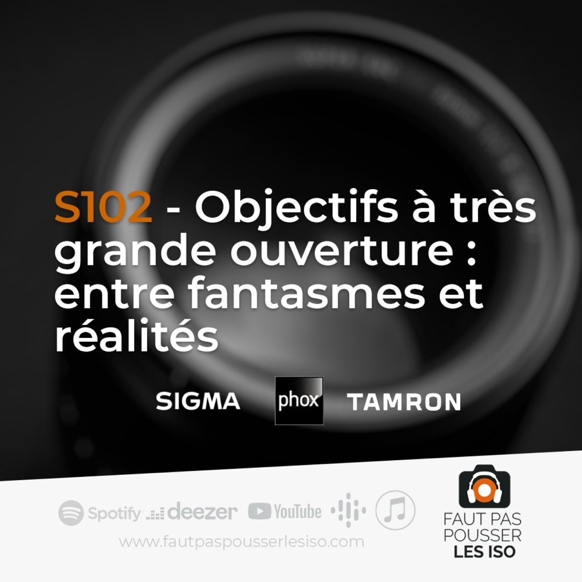 Un objectif photo à très grande ouverture, illustrant le débat sur leur utilité et le bokeh.