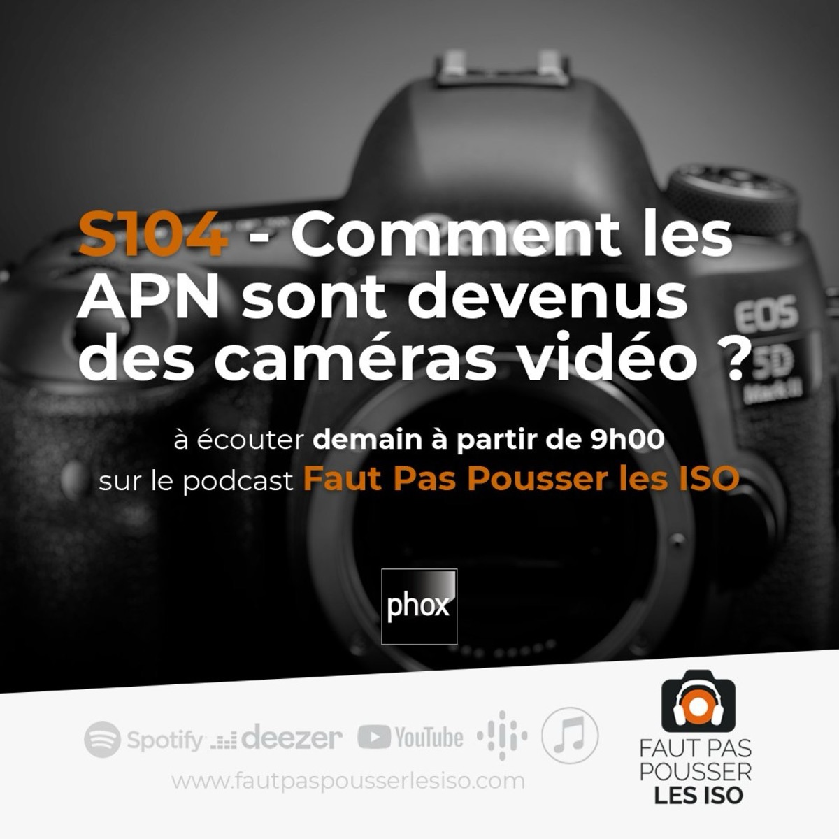 Illustration de l'épisode sur l'évolution de la vidéo sur les appareils photo numériques