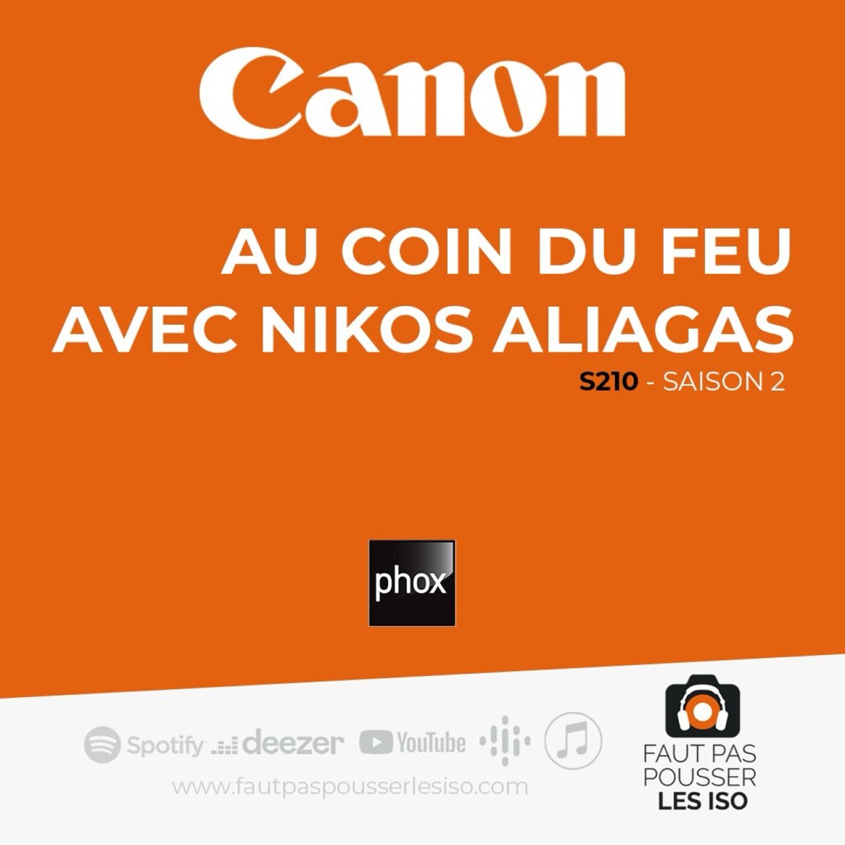 S210 - Au coin du feu avec Nikos Aliagas, podcast Faut Pas Pousser Les ISO