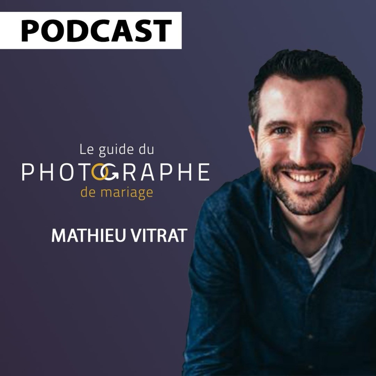 Portrait de Mathieu Vitrat, invité du podcast Le Guide du Photographe de Mariage