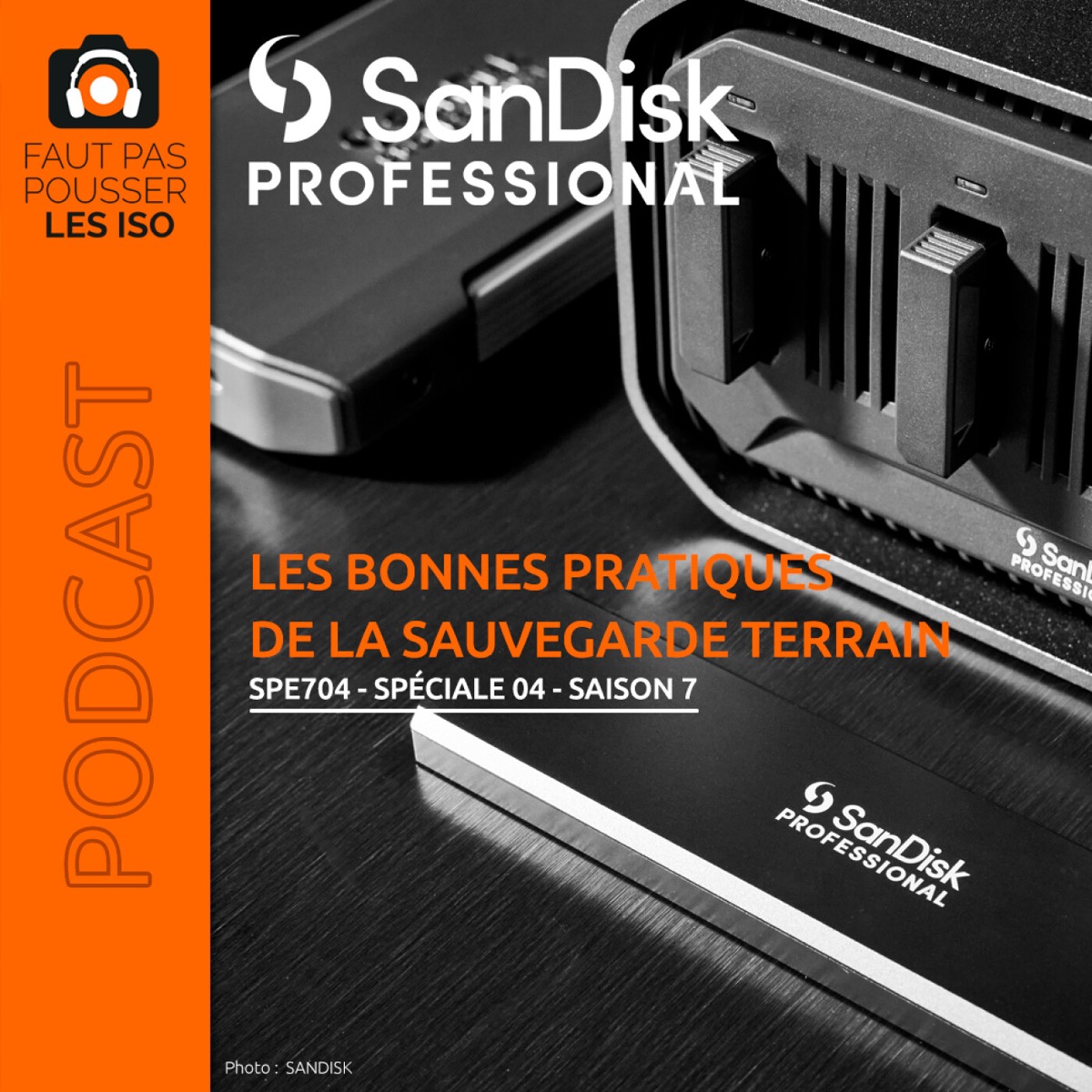 SPE704 - Les bonnes pratiques de la sauvegarde terrain, podcast Faut Pas Pousser Les ISO