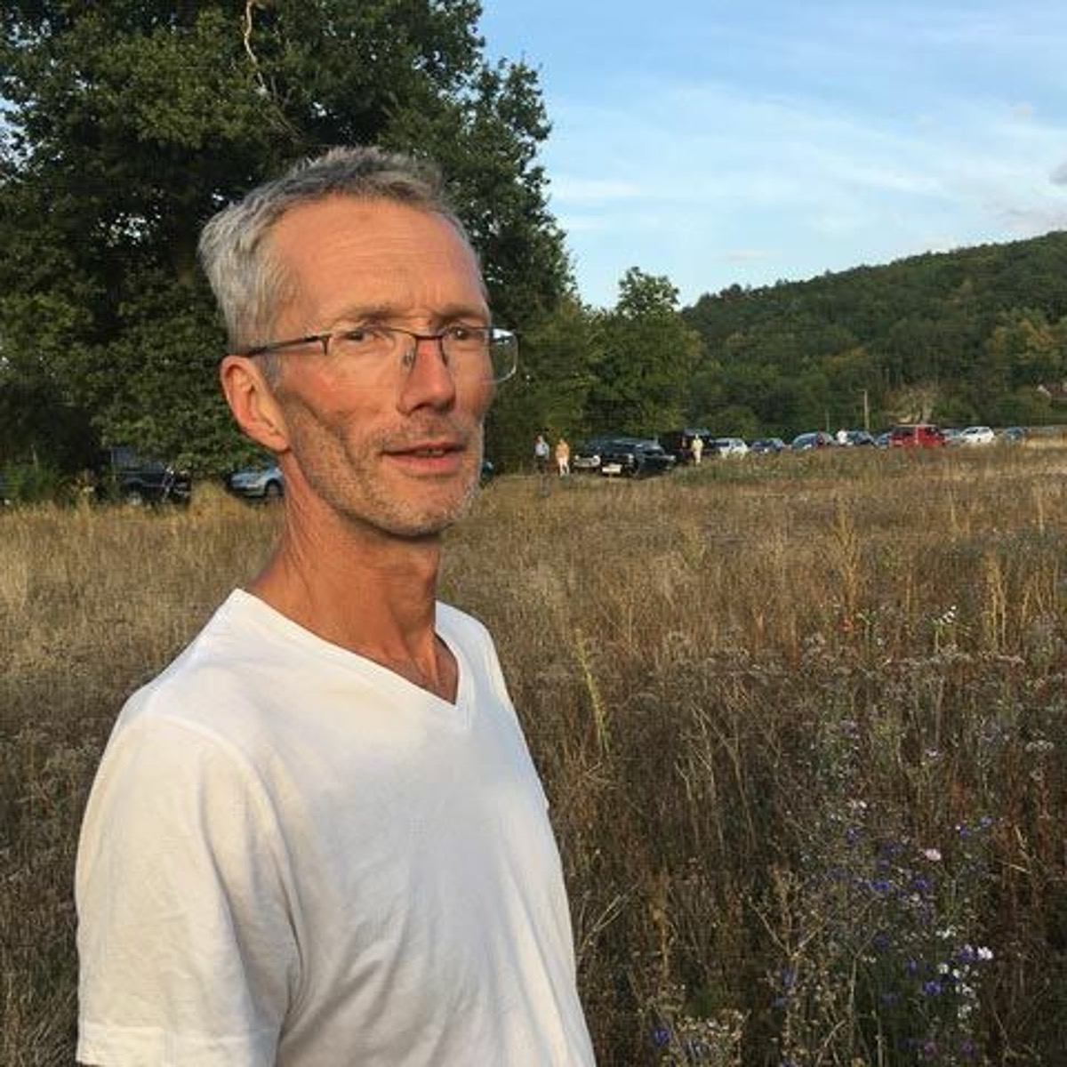 Portrait de l'artiste Jean Philippe Mauchien pour l'épisode sur son œuvre de Land Art, le labyrinthe Zone I